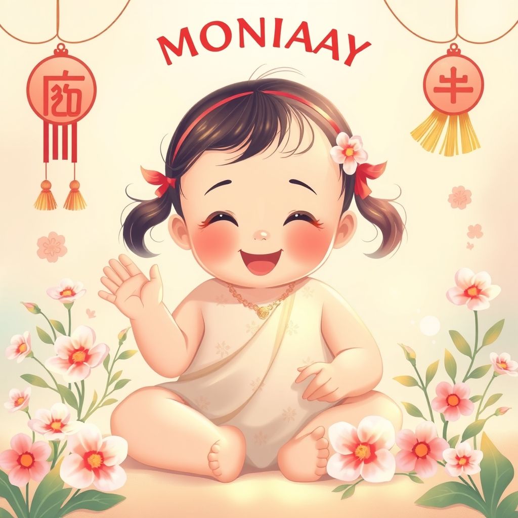 ชื่อลูกสาววันจันทร์: ความหมายดี มงคล